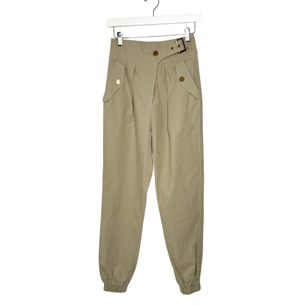 PRIVY KHAKI JOGGERS SZ S NWT
